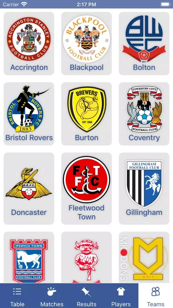 Capturas de pantalla de InfoLeague - English League 1