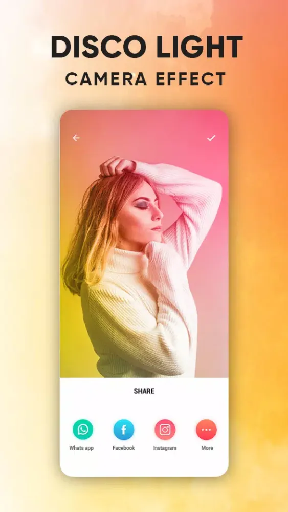 Disco Light Camera Effect Screenshots
