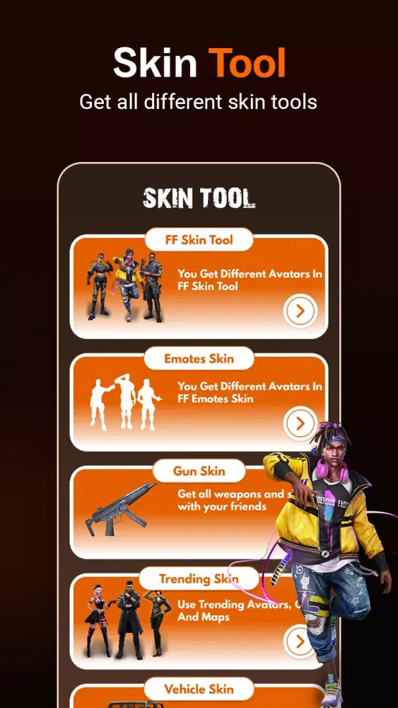 FF FFF Skin Tool : Fix Lag Screenshots