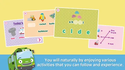 Tangkapan skrin Tayo play English