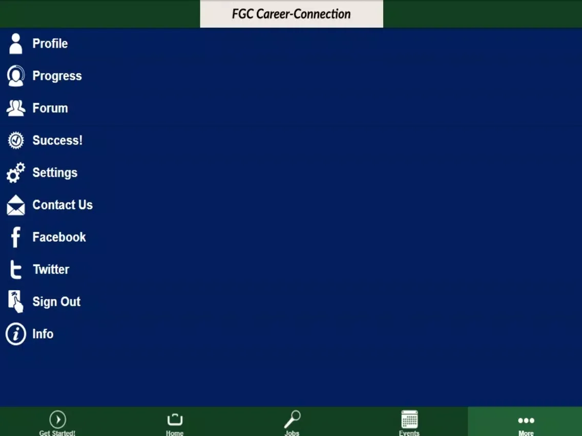 FGC Career-Connection iPad 应用截图