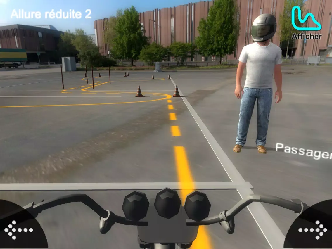Zrzuty ekranu Permis Moto: Le Plateau 3D iPad 