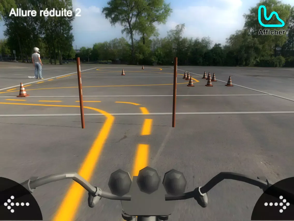 Zrzuty ekranu Permis Moto: Le Plateau 3D iPad 