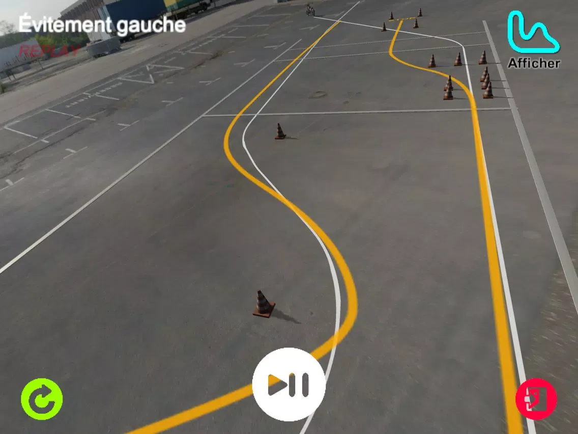 Zrzuty ekranu Permis Moto: Le Plateau 3D iPad 