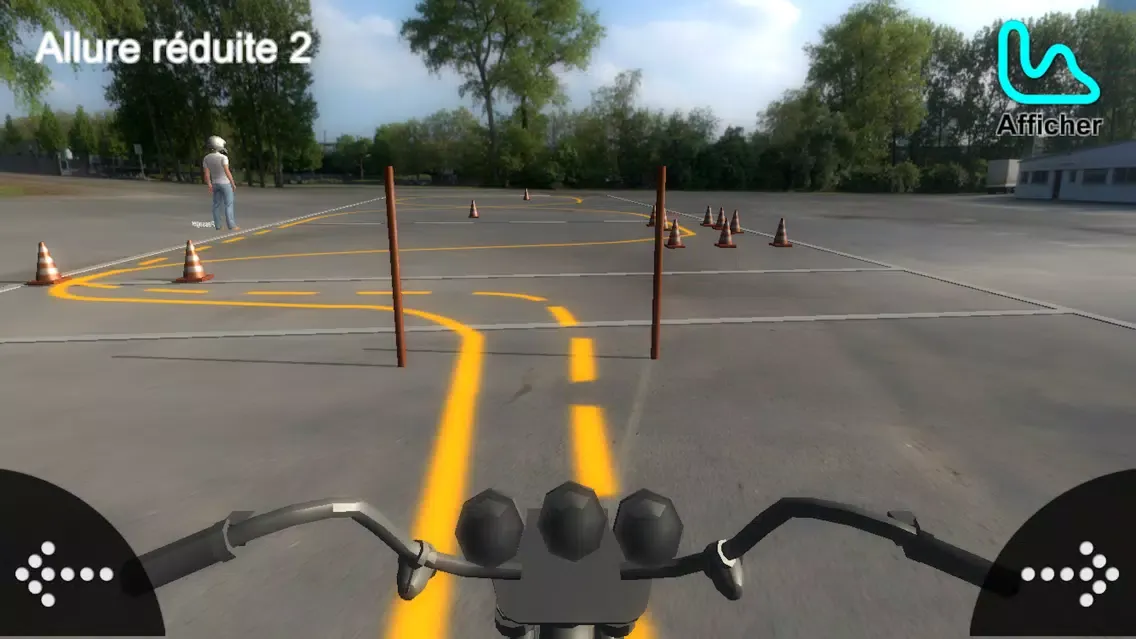 Zrzuty ekranu Permis Moto: Le Plateau 3D