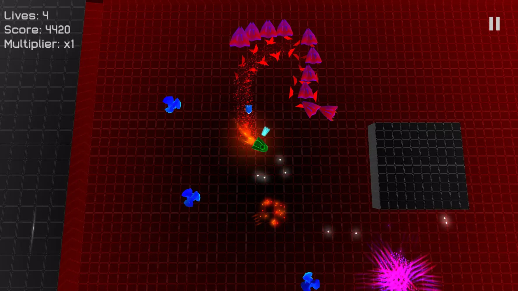 Capturas de tela do Twin Dimensions