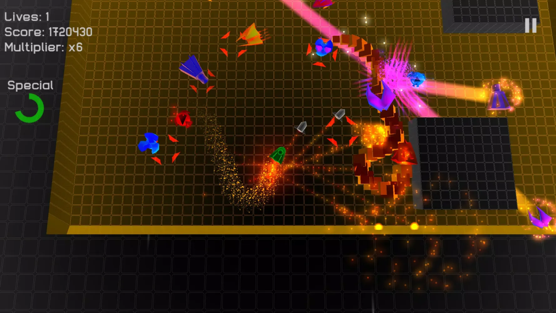 Capturas de tela do Twin Dimensions