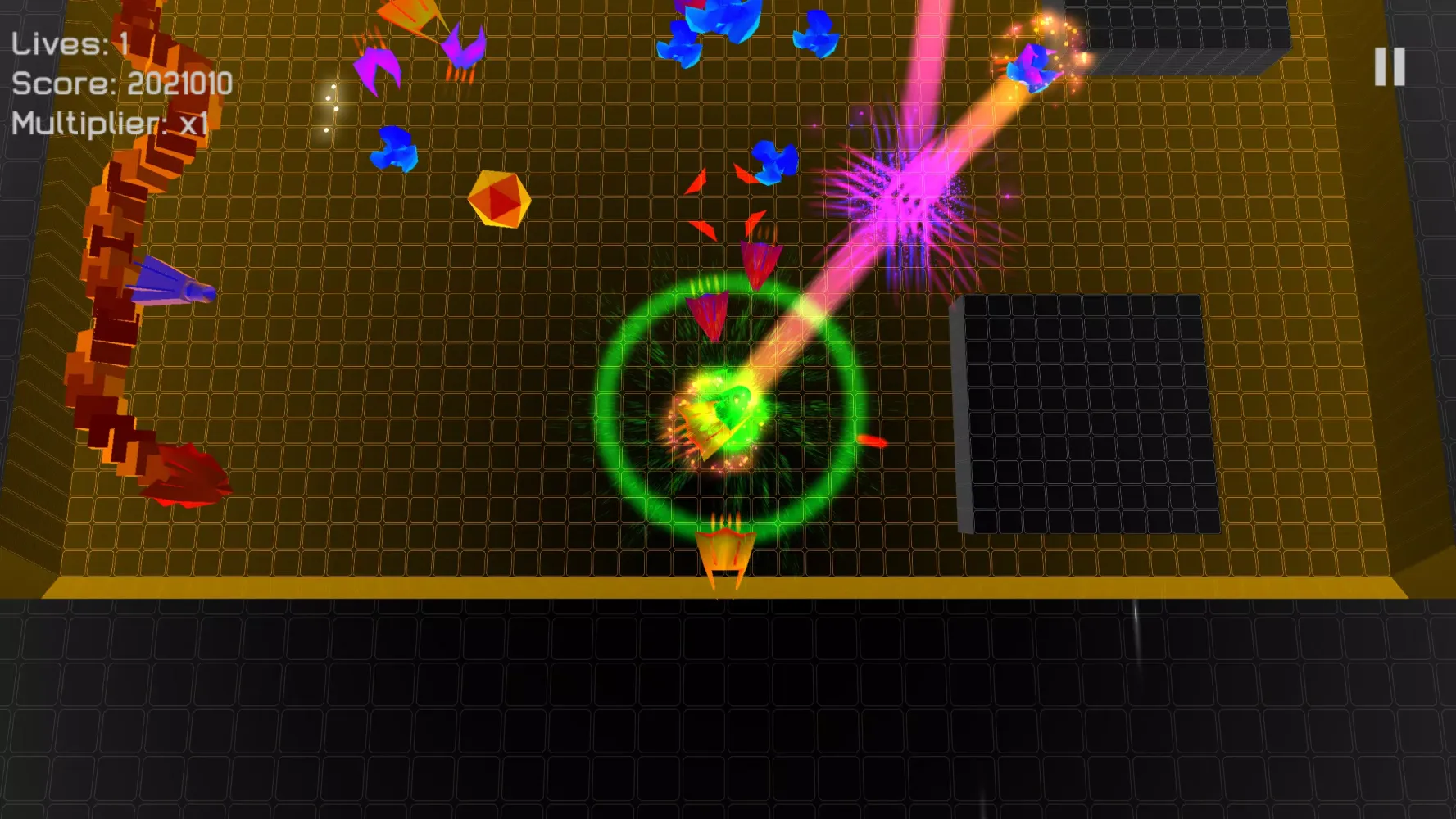 Capturas de tela do Twin Dimensions