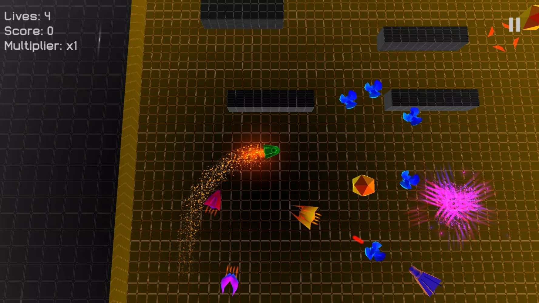 Capturas de tela do Twin Dimensions