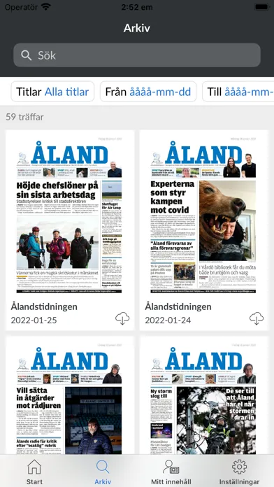 Åland應用截圖