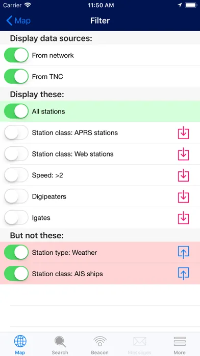 aprs.fi স্ক্রিনশট