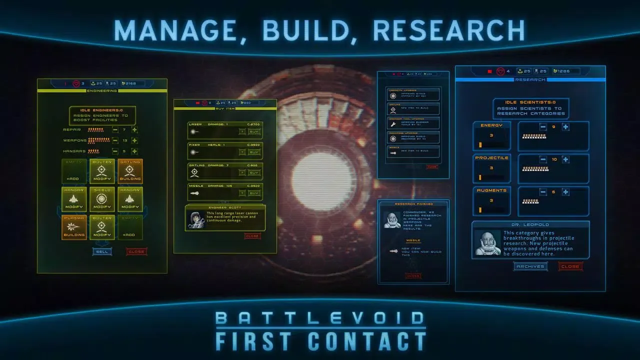 Скриншоты Battlevoid: First Contact