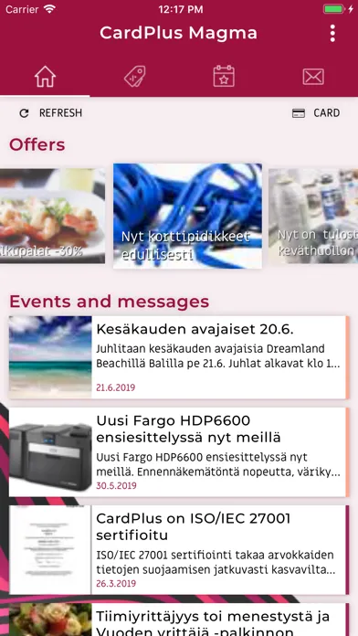 Скриншоты CardPlus MagMa