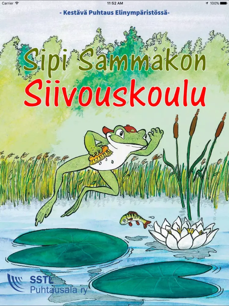 Sipi Sammakon Siivouskoulu iPad  স্ক্রিনশট