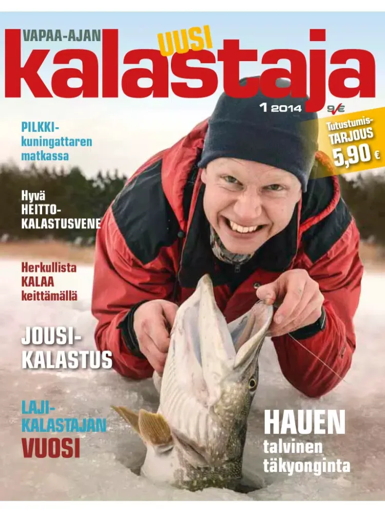 Tangkapan layar Vapaa-ajan Kalastaja iPad