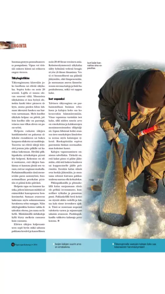 Tangkapan layar Vapaa-ajan Kalastaja