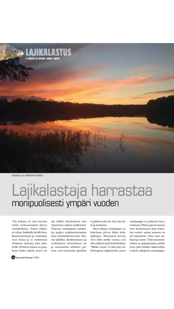 Tangkapan layar Vapaa-ajan Kalastaja