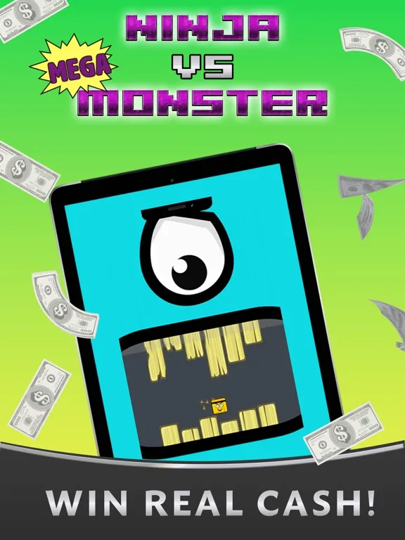 Ninja vs Mega Monster iPad  Screenshots