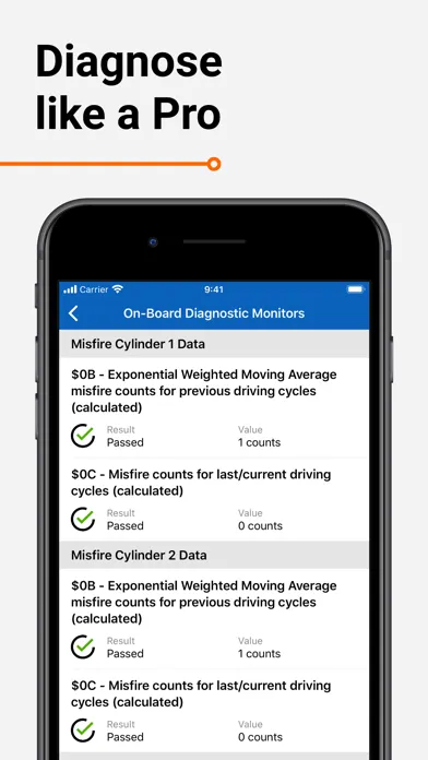 OBD Auto Doctor سکرین شاٹس