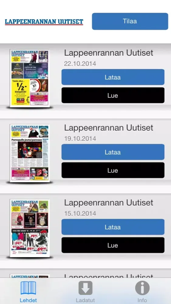 Lappeenrannan Uutiset应用截图