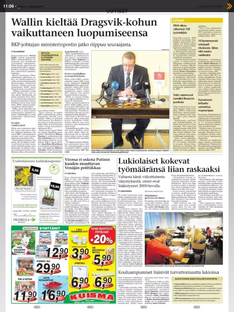 Salon Seudun Sanomat iPad  Screenshots