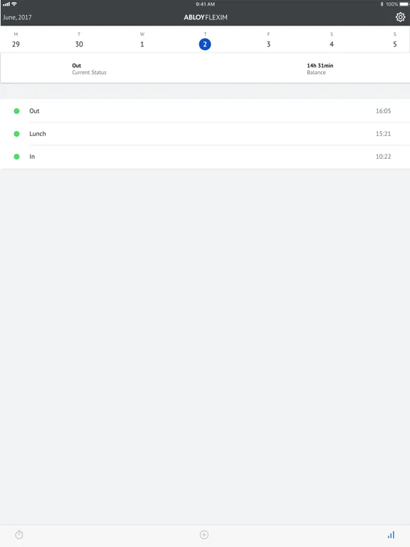 Скриншоты Flexim Time and Attendance iPad 