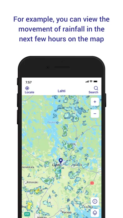 FMI Weather سکرین شاٹس