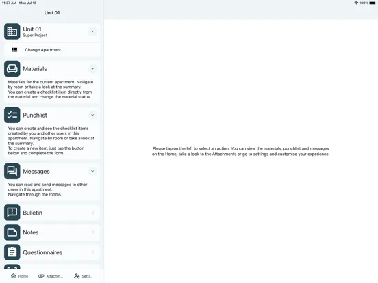 YIT GBuilder iPad  Ekran Görüntüleri