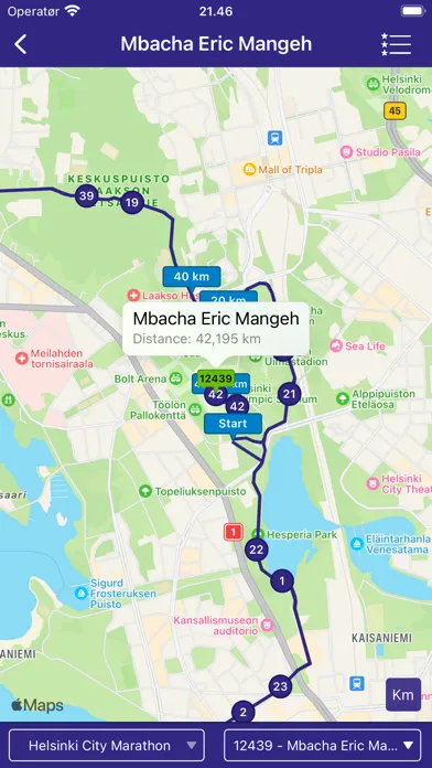 تصاویر Helsinki City Running Day