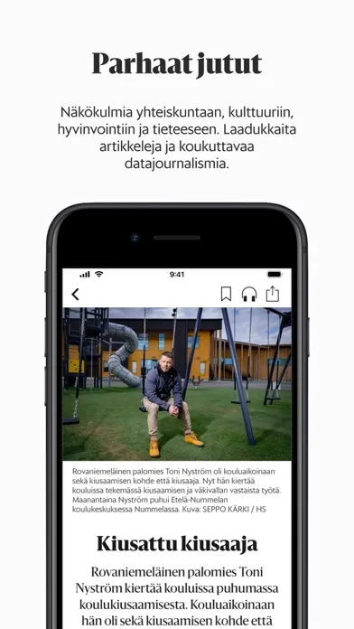 Tangkapan skrin HS – Helsingin Sanomat