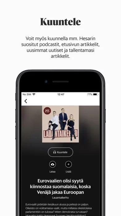 Tangkapan skrin HS – Helsingin Sanomat