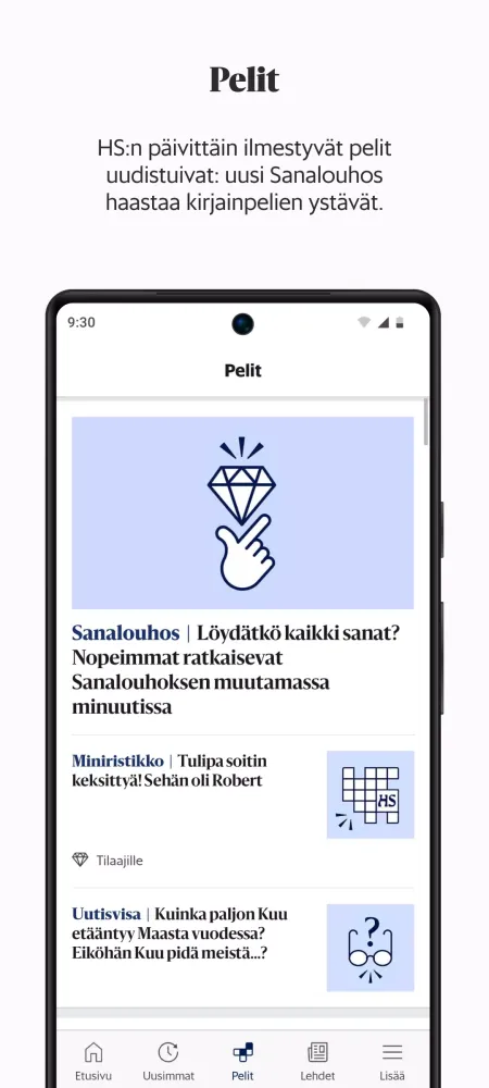 Helsingin Sanomat Screenshots