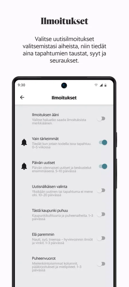 Helsingin Sanomat Screenshots