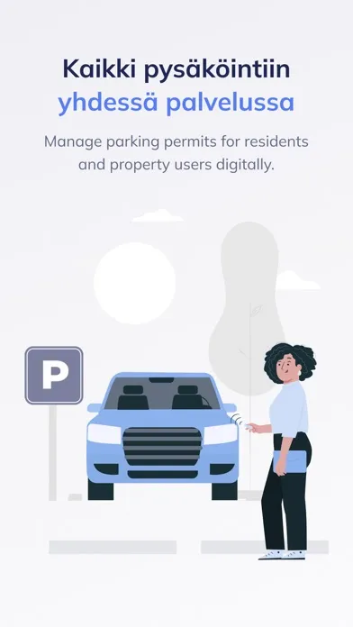 Tangkapan skrin eParking.fi