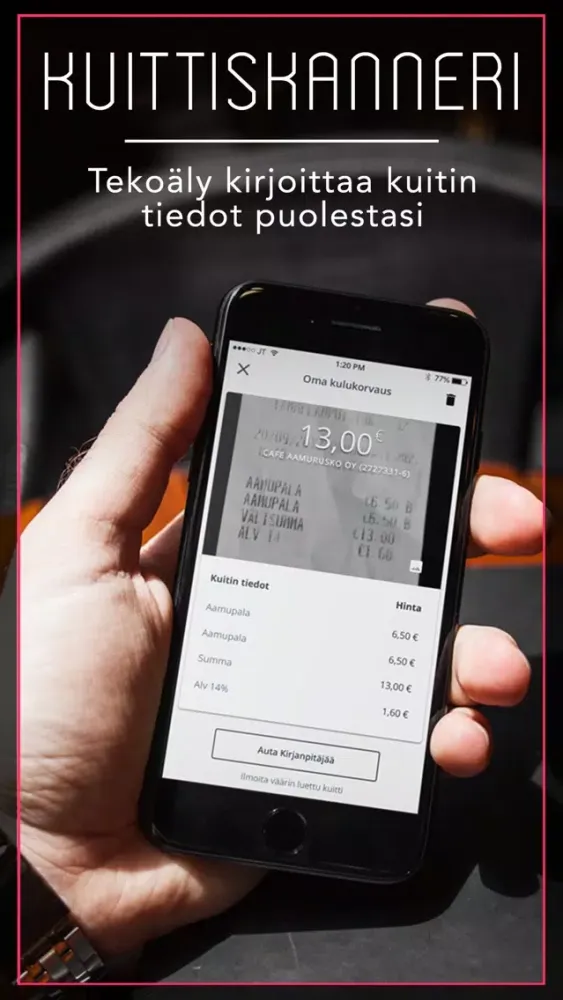 Screenshot di Tripper: Easy receipt scanner