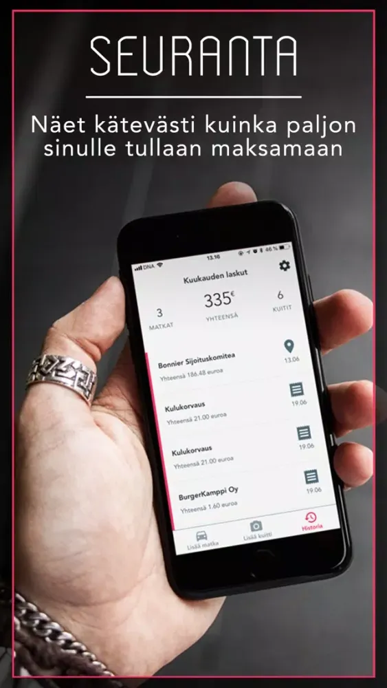 Screenshot di Tripper: Easy receipt scanner