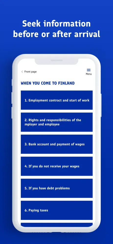 Work Help Finland سکرین شاٹس