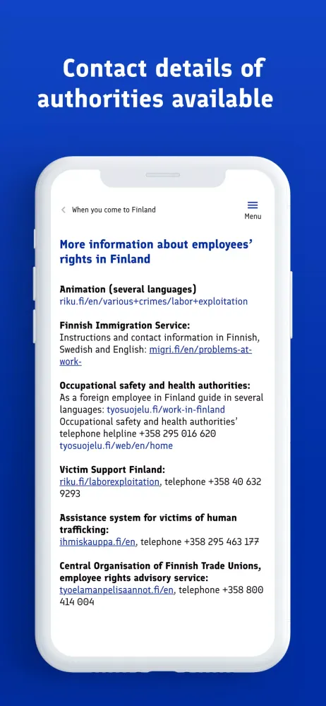 Work Help Finland سکرین شاٹس