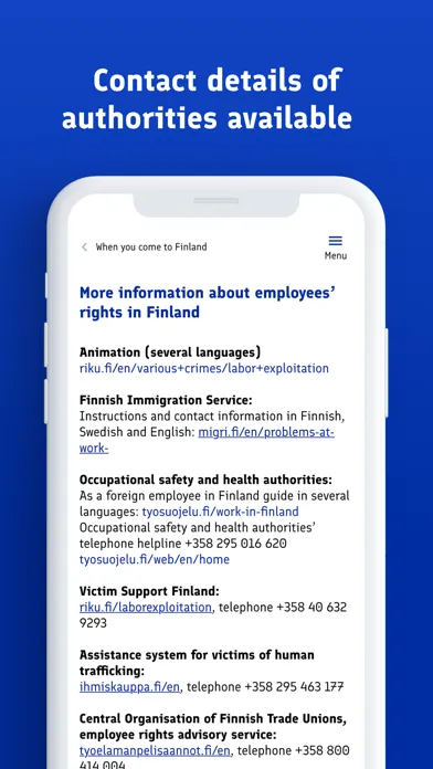 Work Help Finland स्क्रीनशॉट