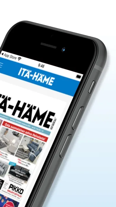 Ảnh chụp màn hình của Itä-Häme, päivän lehti