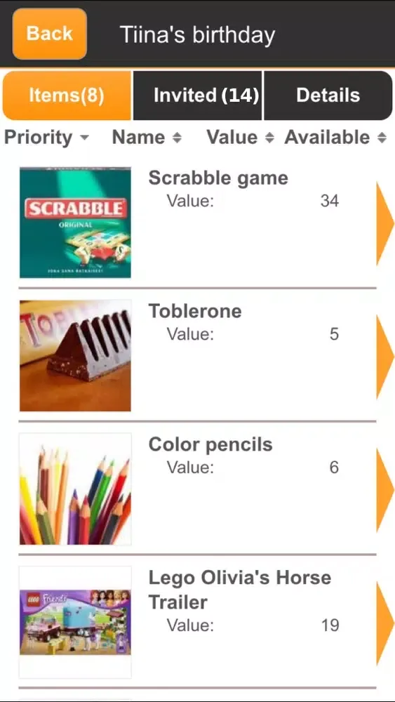 WishSimply - Simple Wishlist应用截图