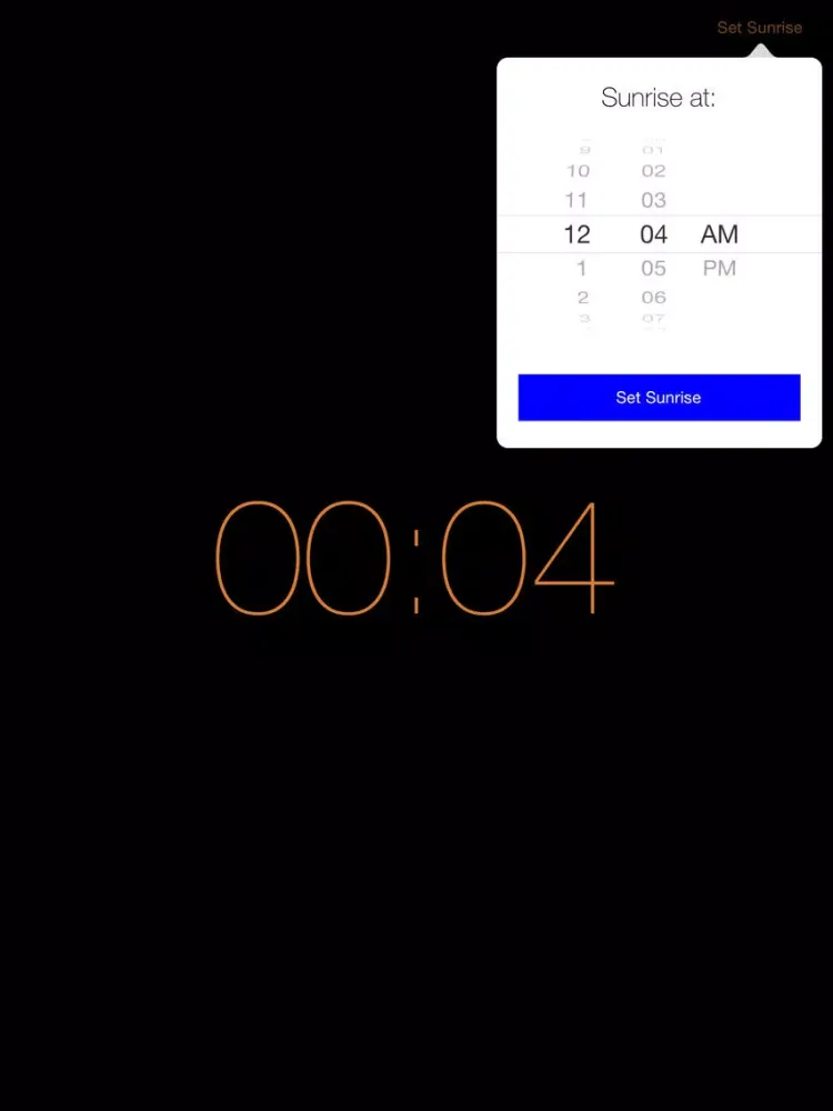 Скриншоты Awake - a Free Wake-Up Light With Simulated Morning Sunrise iPad 