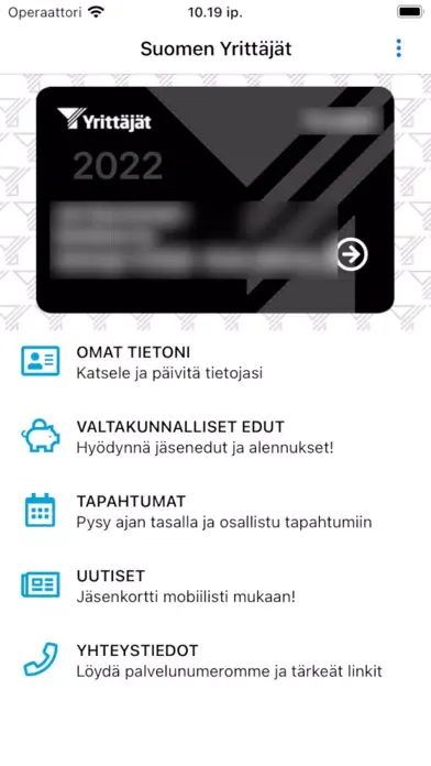 Captures d'écran de Suomen Yrittäjät