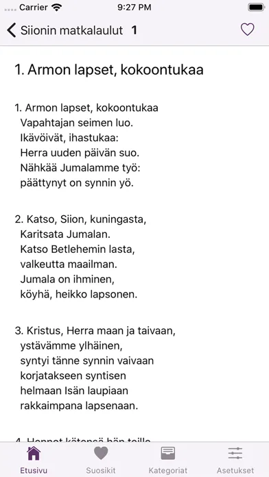 Siionin matkalaulut 스크린샷