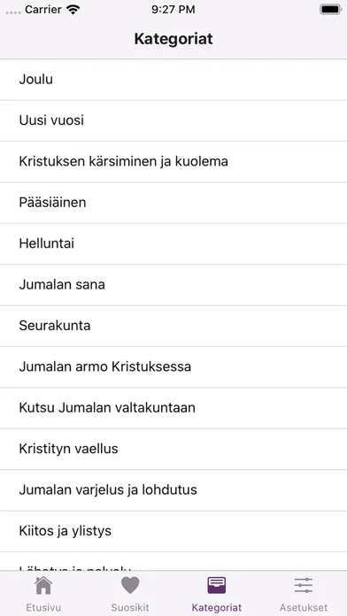 Siionin matkalaulut 스크린샷