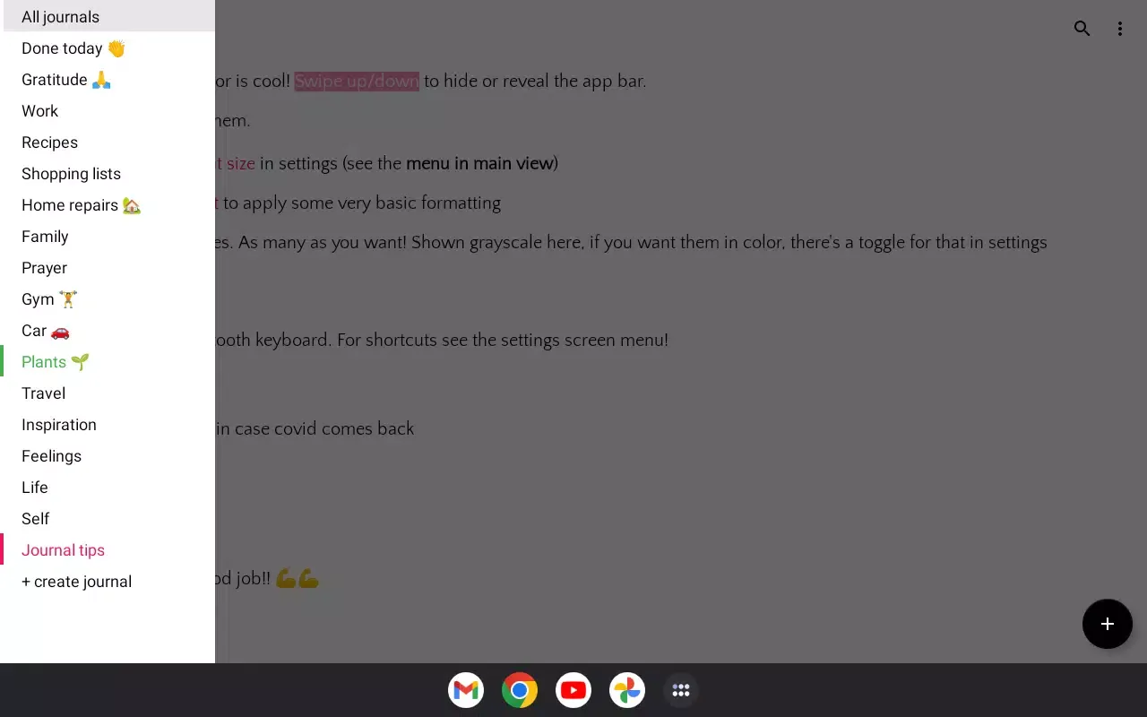 تصاویر Simple Journal