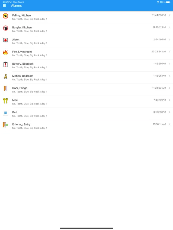 Capturas de pantalla de eLsa Home iPad 