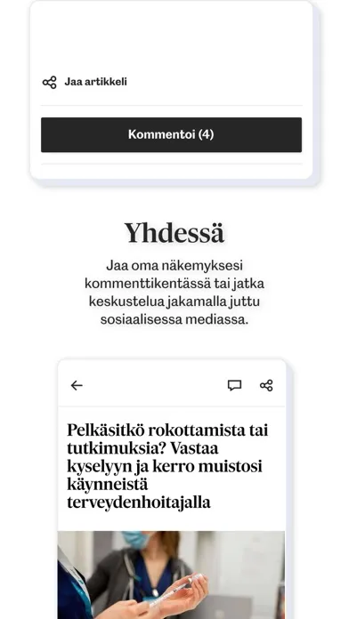 Vantaan Sanomat 스크린샷