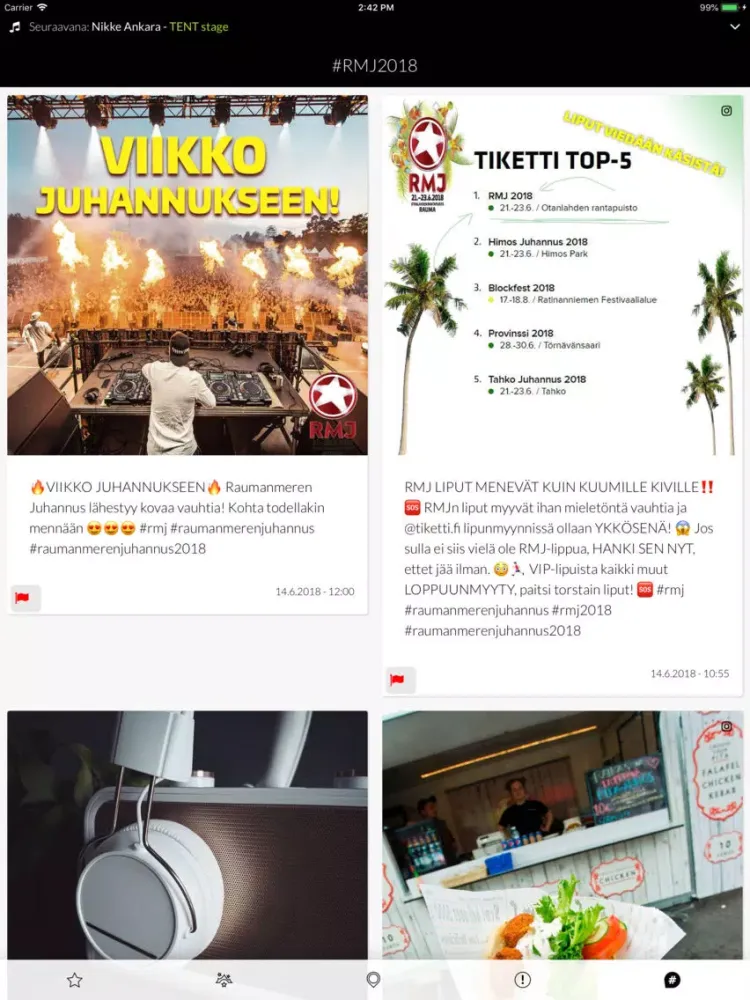 RMJ iPad  Ekran Görüntüleri