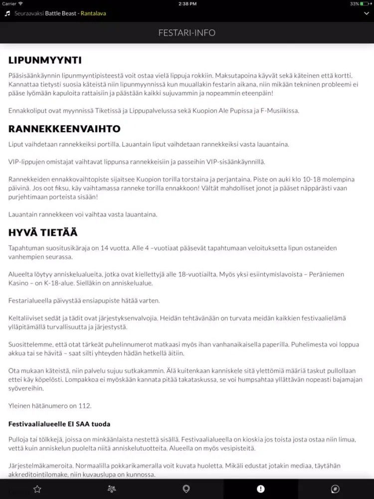 Kuopio RockCock iPad  Ekran Görüntüleri